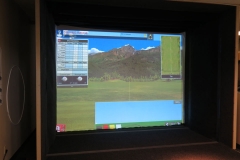 Golf Rx's new full swing golf simulator and ion tracking camera aids in teaching and club fitting.